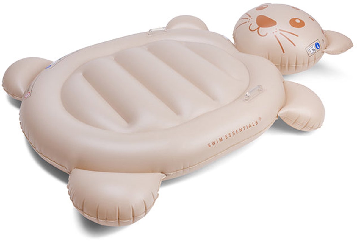 Swim Essentials | Bruine Dier Beer Luxe Luchtbed